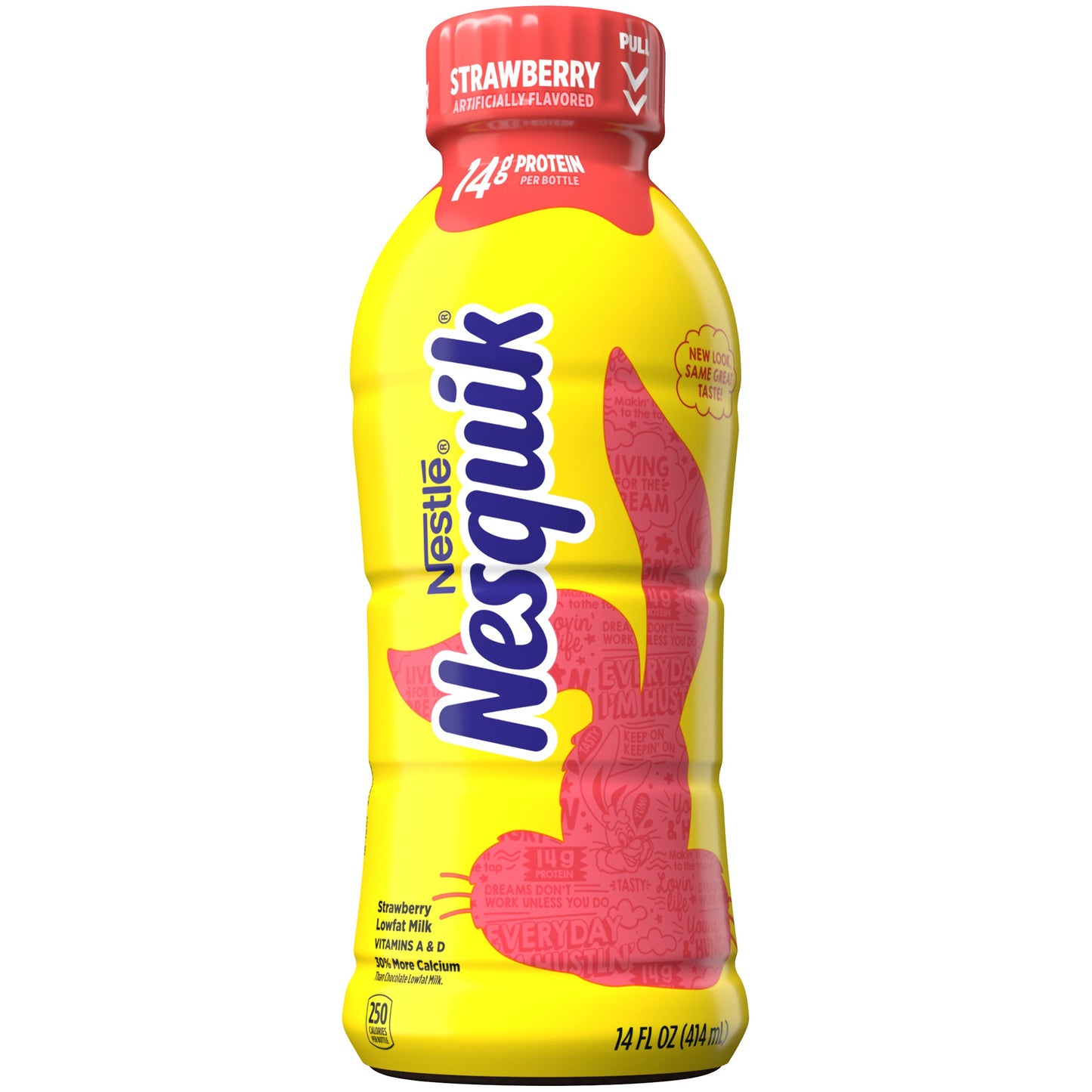 Nesquik Nesquik Strawberry 1%; 14 Fluid Ounces; 12 Per Case