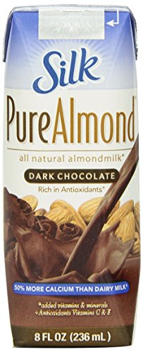 Silk Silk Aseptic Pure Almond Dark Chocolate; 8 Fluid Ounces; 18 Per Case