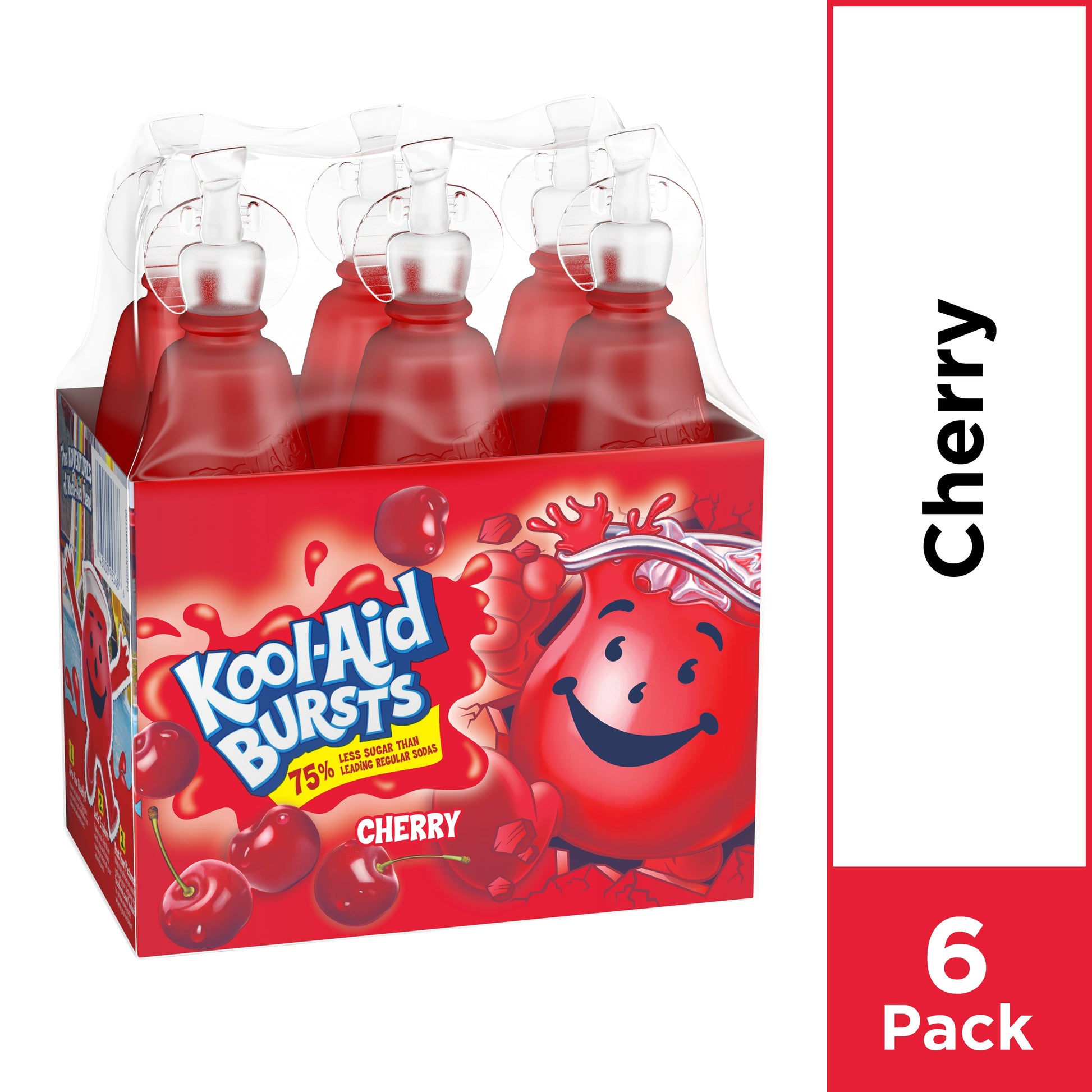 Kool-Aid Beverage Kool-Aid Bursts Cherry; 40.5 Fluid Ounces; 8 Per Case - High Mart Wholesale