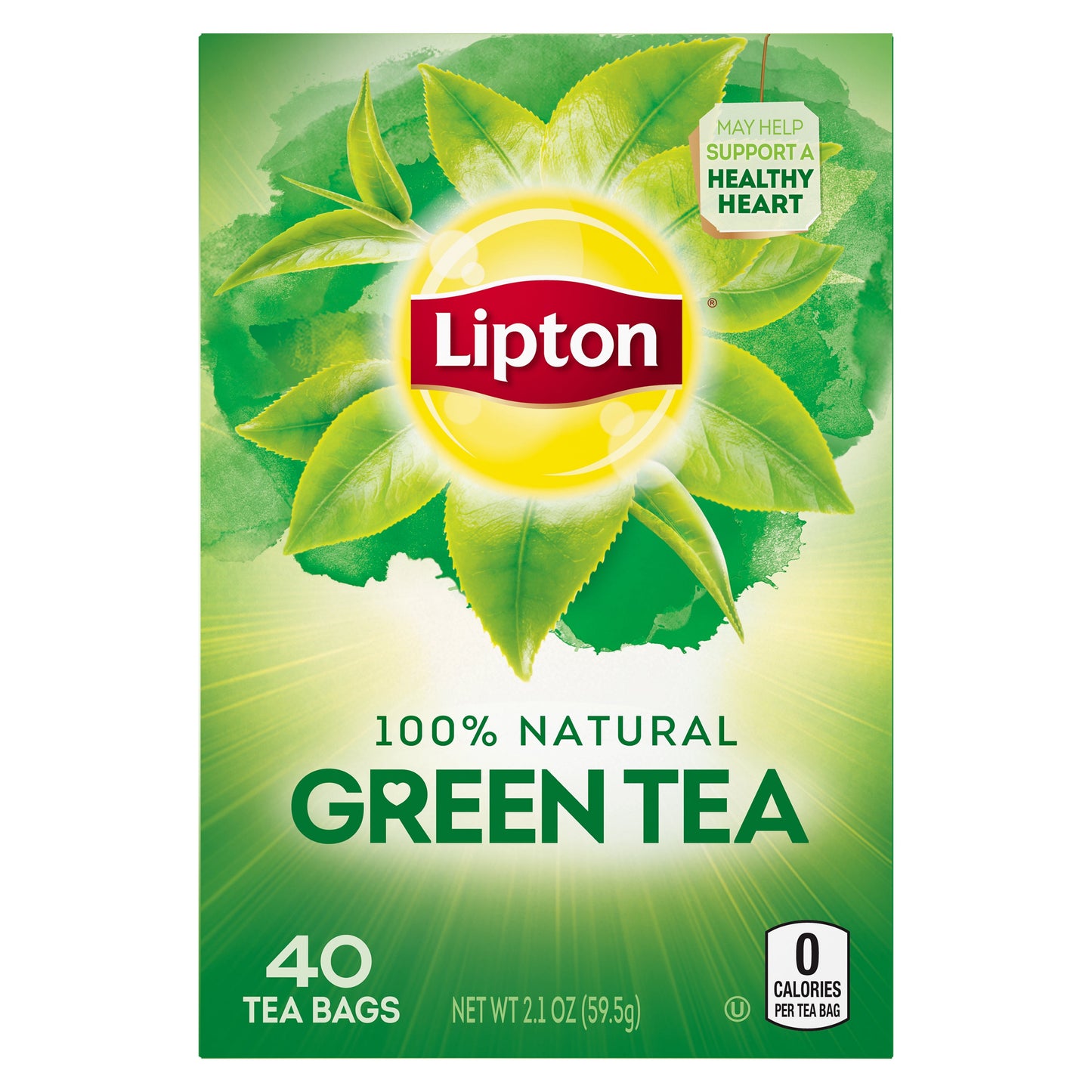 Lipton Tea Green; 40 Count; 6 Per Case