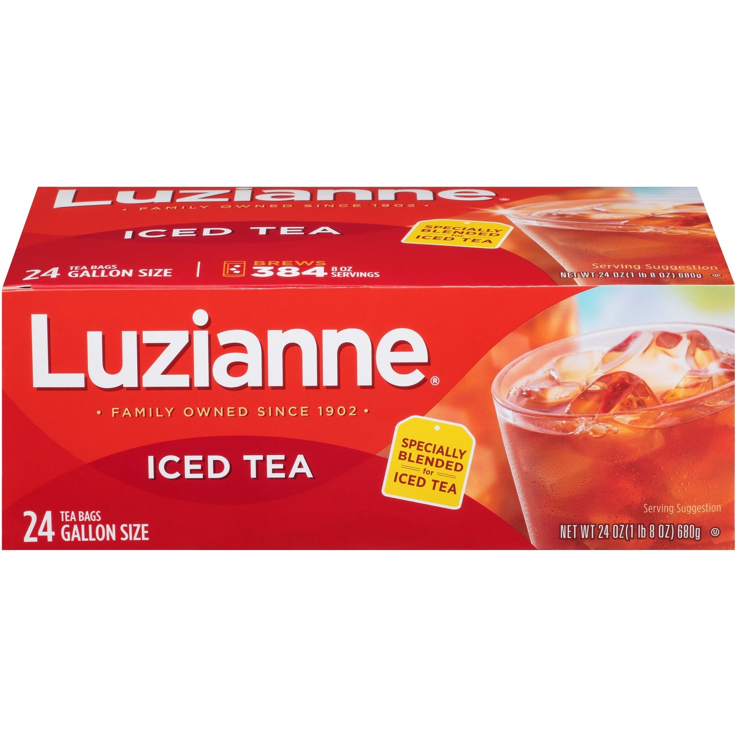 Luzianne Iced Tea Gallon Size; 24 Count; 4 Per Case - High Mart Wholesale