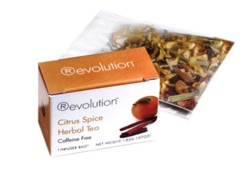 Revolution Tea Tea Citrus Spice Herbal; 30 Count; 4 Per Case - High Mart Wholesale