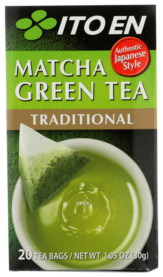 Ito En Green Tea Traditional Tea Bags; 1.05 Ounces; 8 Per Case - High Mart Wholesale