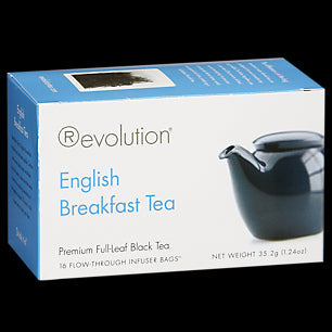 Revolution Tea English Breakfast Black Tea; 16 Count; 6 Per Case - High Mart Wholesale