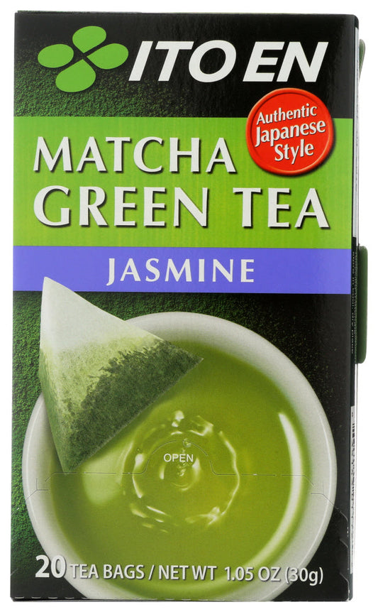 Ito En Green Tea Jasmine Tea Bags; 1.05 Ounce; 8 Per Case - High Mart Wholesale