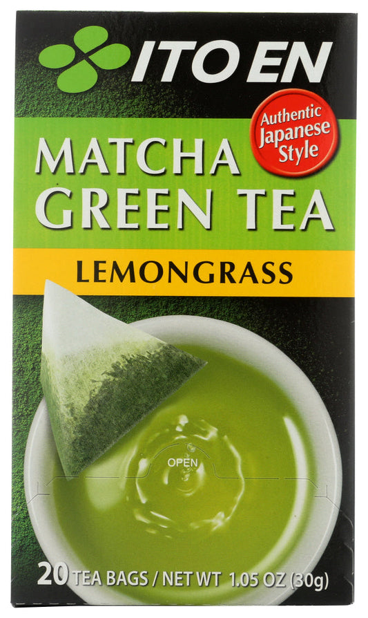 Ito En Matcha Green Tea Bags Lemongrass; 1.05 Ounces; 8 Per Case - High Mart Wholesale