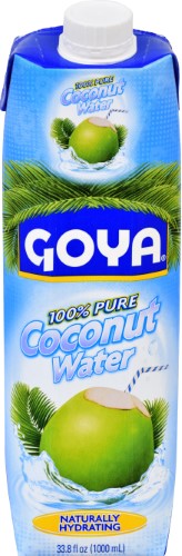 Goya Pure Coconut Water; 33.8 Ounce; 12 Per Case