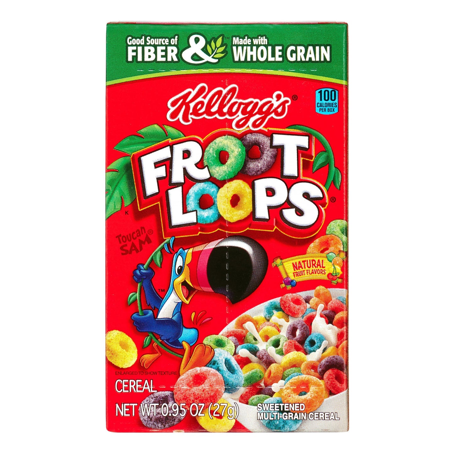 Kellogg's Froot Loops Cereal; 0.95 Ounces; 70 Per Case