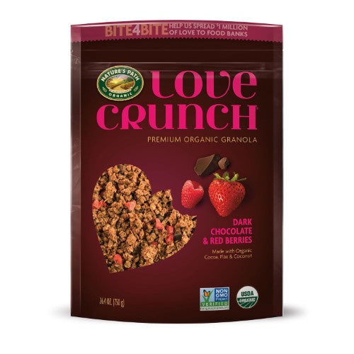 Love Crunch Dark Chocolate & Red Berries Organic Granola Pouch; 26.4 Ounce; 6 Per Case - High Mart Wholesale