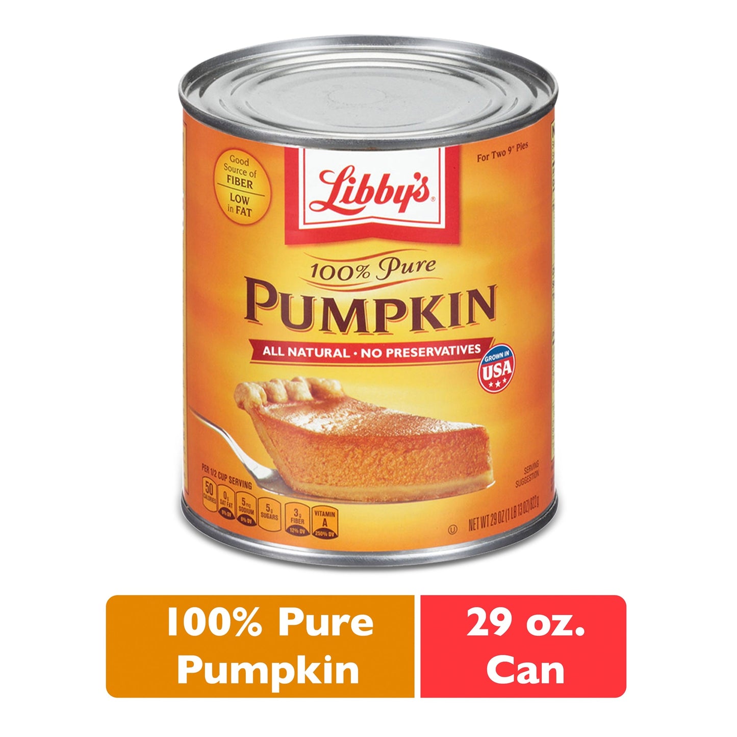 Libby's Pumpkin Pack; 29 Ounces; 12 Per Case