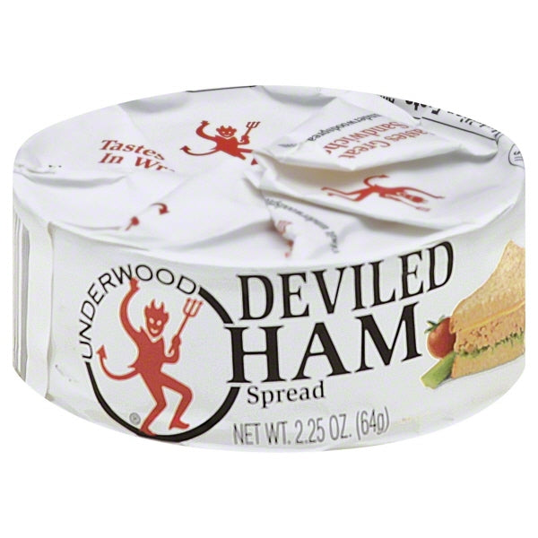 Underwood Meat Spreads Deviled Ham; 2.25 Ounce; 48 Per Case - High Mart Wholesale