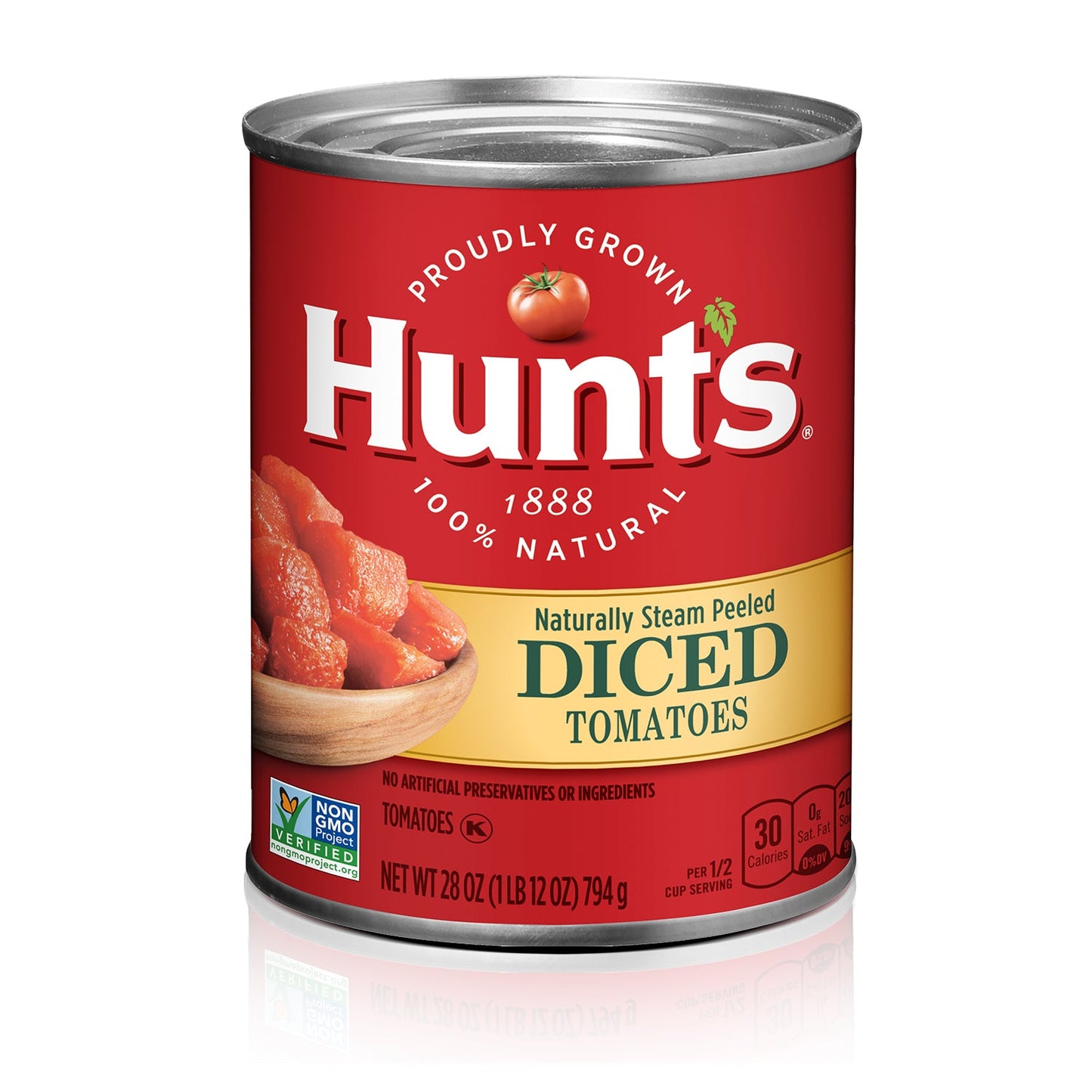 Hunt's Tomato Hunts Diced; 28 Ounces; 12 Per Case