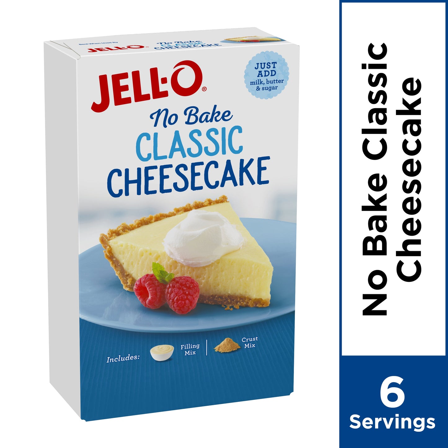 Jell-O No Bake Real Cheesecake Dessert; 11.1 Ounces; 6 Per Case - High Mart Wholesale