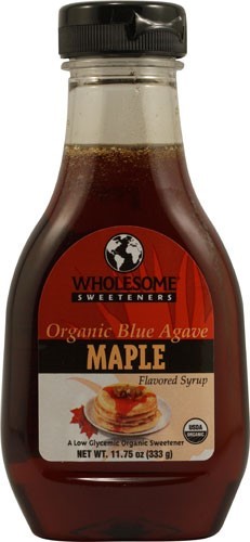 Wholesome Sweetener Organic Agave Blue Maple Syrup Bottle; 11.75 Ounce; 6 Per Case