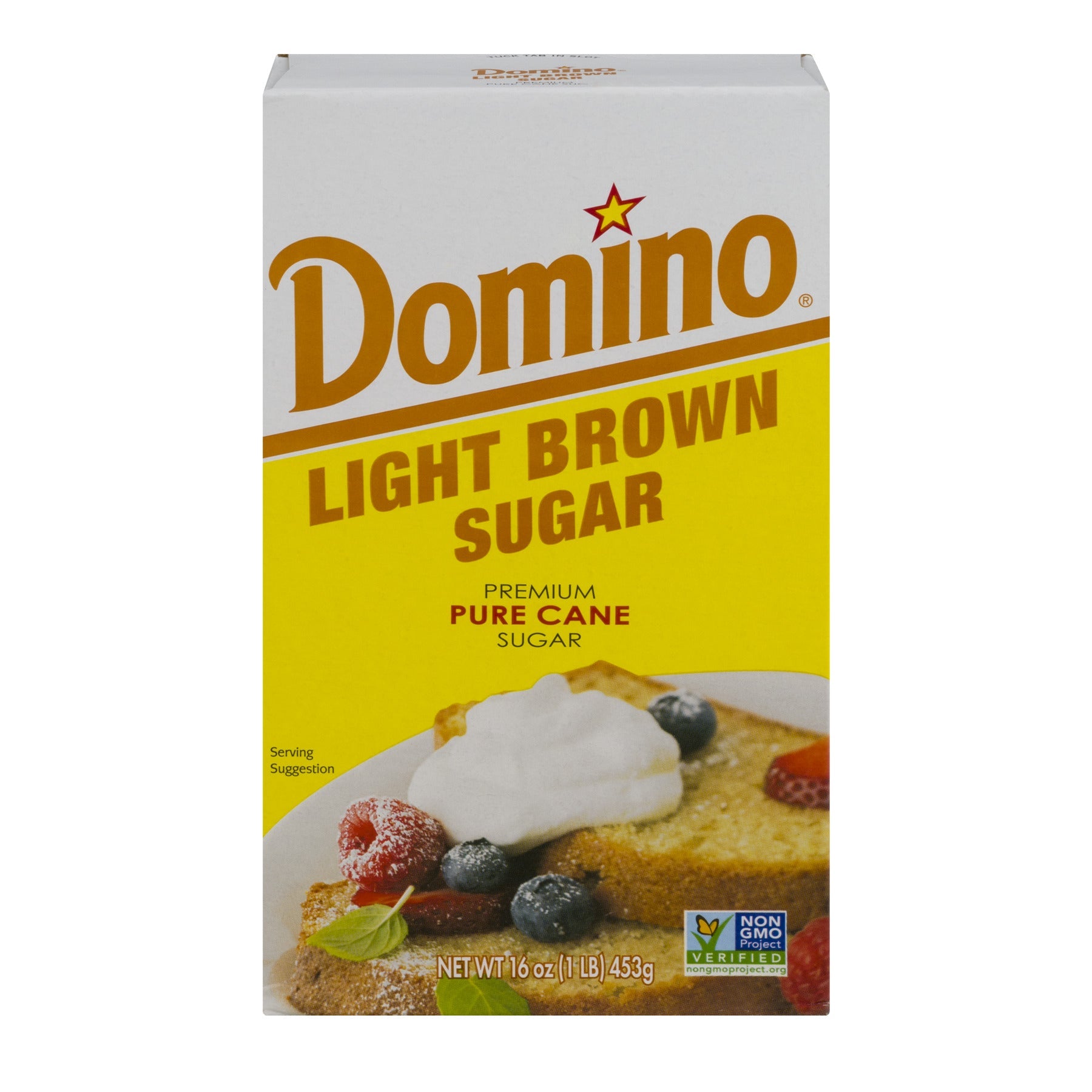 Domino Light Brown Sugar; 1 Pounds; 24 Per Case - High Mart Wholesale