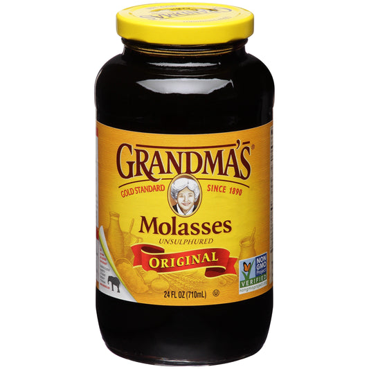 Grandma's Molasses Unsulphured; 24 Fluid Ounces; 12 Per Case - High Mart Wholesale