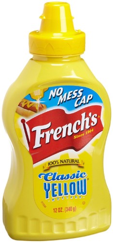 French's Classic Yellow Mustard Bottle; 8 Ounce; 12 Per Case - High Mart Wholesale