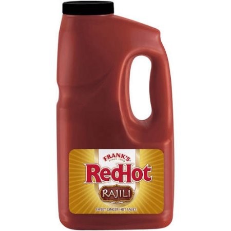 Frank's Redhot Rajili Hot Sauce Bottle; 0.5 Gallon; 4 Per Case - High Mart Wholesale