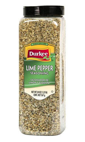 Durkee Lime Pepper Seasoning; 20 Ounce; 6 Per Case - High Mart Wholesale