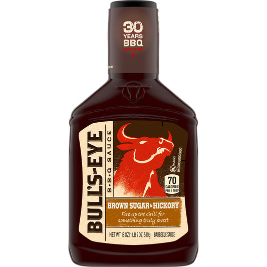 Bull's Eye Brown Sugar Bullseye Bbq Sauce Bottle; 1.125 Pound; 12 Per Case