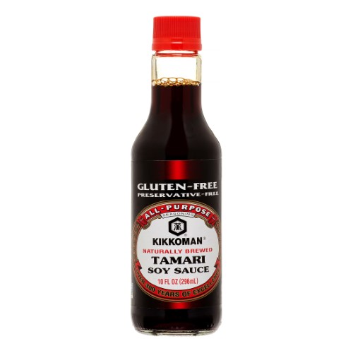 Kikkoman Tamari Gluten Free Soy Sauce; 0.5 Gallon; 6 Per Case - High Mart Wholesale