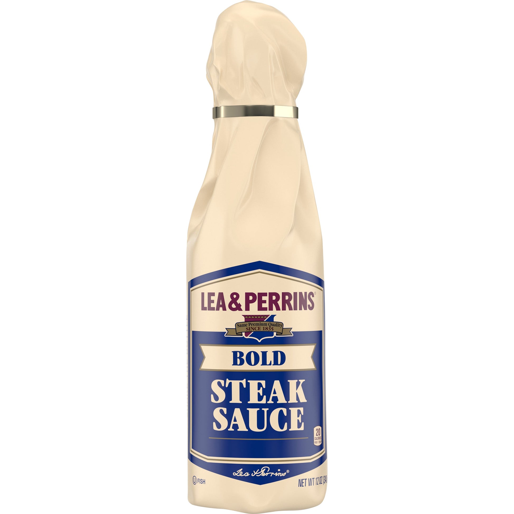 Lea & Perrins Bold Steak Sauce Bottle; 12 Ounce; 12 Per Case - High Mart Wholesale