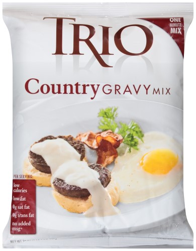 Trio Country Gravy Mix; 21.98 Ounces; 8 Per Case - High Mart Wholesale