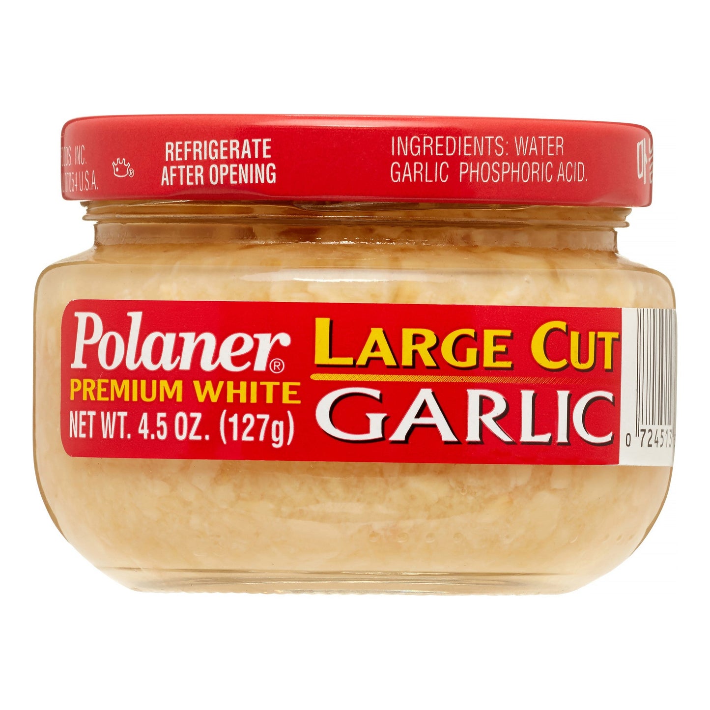 Polaner Large Cuts Garlic; 4.5 Ounce; 12 Per Case - High Mart Wholesale