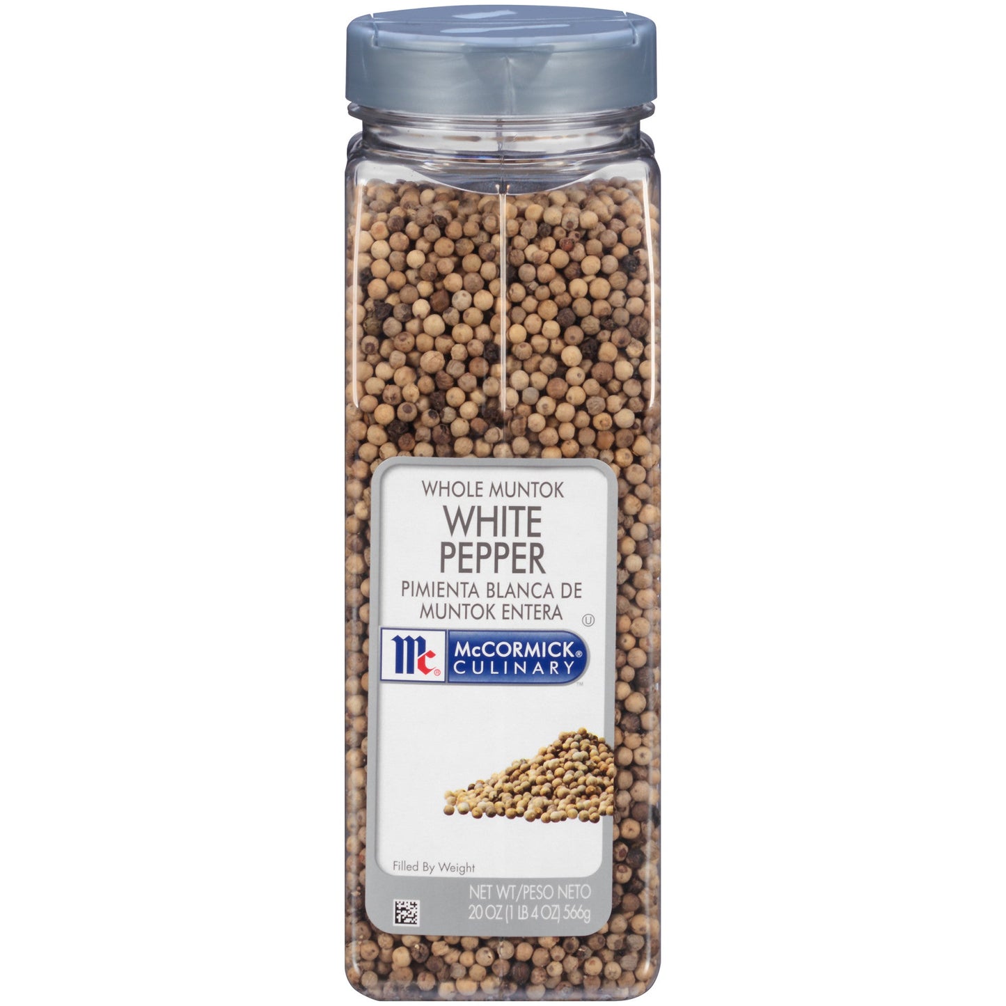 Mccormick Pepper White Whole; 20 Ounces; 6 Per Case - High Mart Wholesale