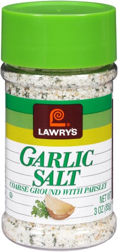 Lawry's Seasoning Garlic Salt; 3 Ounces; 12 Per Case