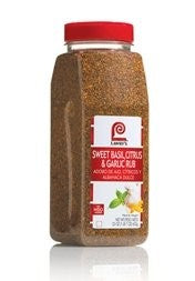 Lawry's Sweet Basil Citrus Garlic Rub; 23 Ounces; 6 Per Case