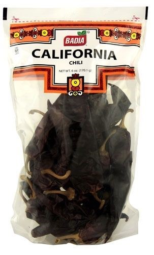 Badia California Chili Peppers; 6 Ounces; 12 Per Case