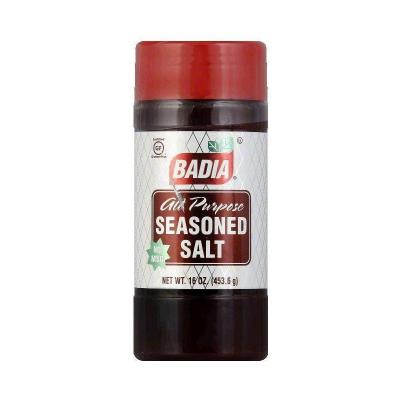 Badia Seasoned Salt; 16 Ounces; 12 Per Case