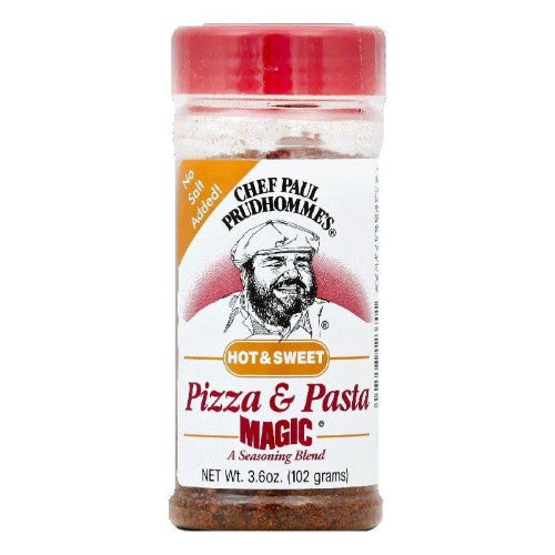 Magic Seasoning Seasoning Pizza And Pasta Magic Hot & Sweet; 3.6 Ounces; 12 Per Case - High Mart Wholesale