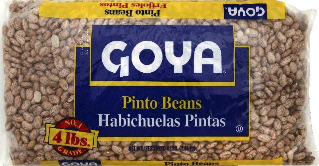 Goya Pinto Beans Bag; 64 Ounces; 6 Per Case
