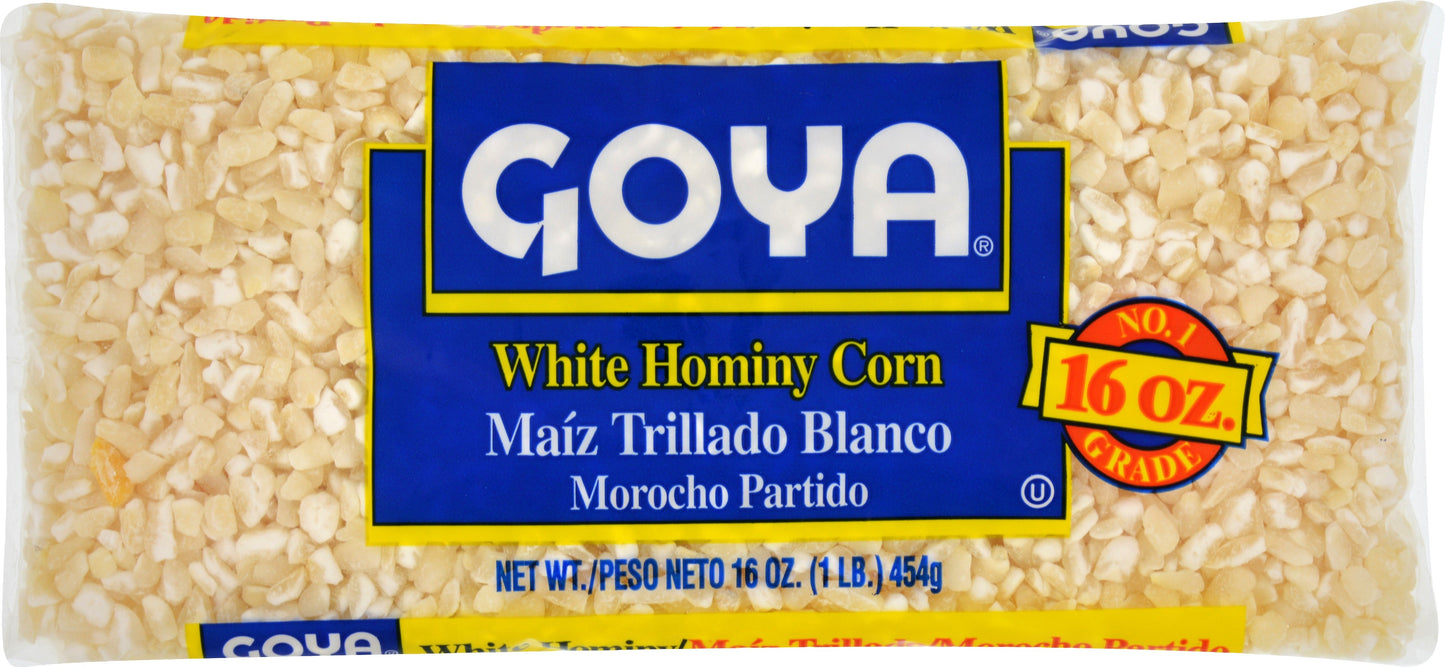 Goya Maiz Trillado/White Hominy Corn; 16 Ounces; 24 Per Case