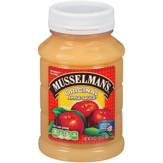 Musselman's Original Apple Sauce; 24 Ounces; 12 Per Case