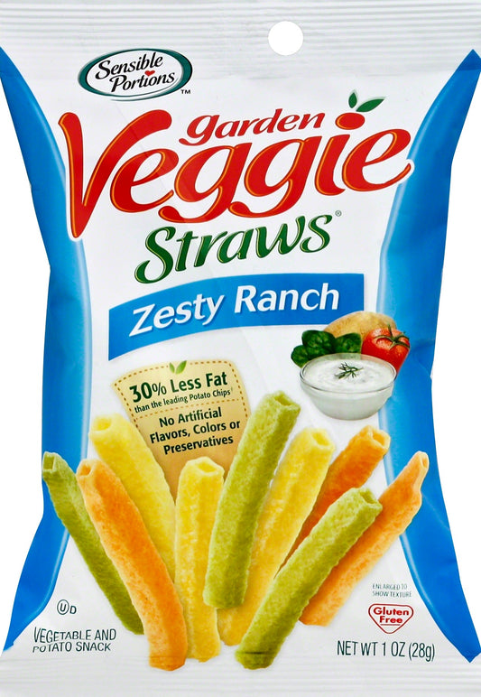 Hain Gourmet Veggie Straw Ranch; 1 Ounces; 24 Per Case - High Mart Wholesale