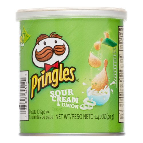 Pringles Grab & Go Sour Cream & Onion Potato Crisp; 1.4 Ounce; 12 Per Case