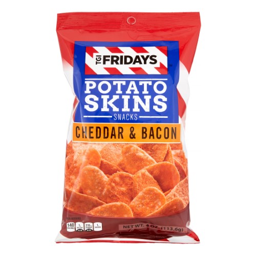 Tgi Friday's Cheddar Bacon Potato Skins; 4 Ounces; 6 Per Case - High Mart Wholesale