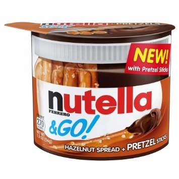 Nutella & Go Hazelnut Spread With Pretzels; 1.9 Ounce; 24 Per Case
