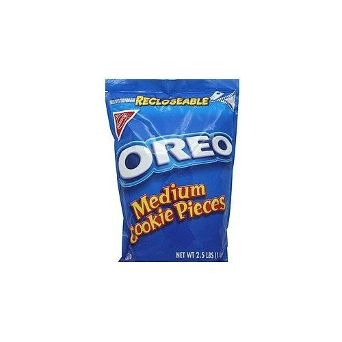 Oreo Kosher Medium Cookie Pieces; 2.5 Pound; 4 Per Case