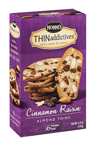 Thinaddictives Thin Addictives Cinnamon Raisin Almond 4.4 Ounce; 4.4 Ounce; 6 Per Case - High Mart Wholesale