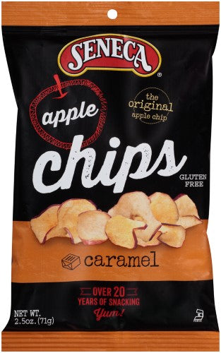 Seneca Caramel Chips; 2.5 Ounces; 12 Per Case