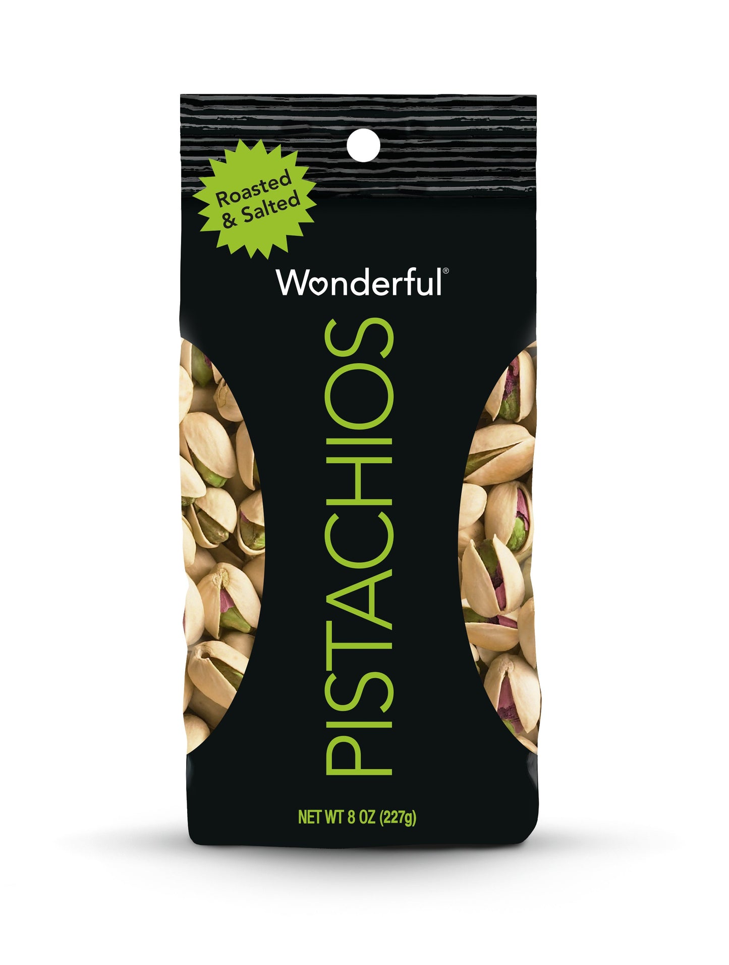 Wonderful Pistachios Pistachio Roasted & Salted; 8 Ounces; 25 Per Case