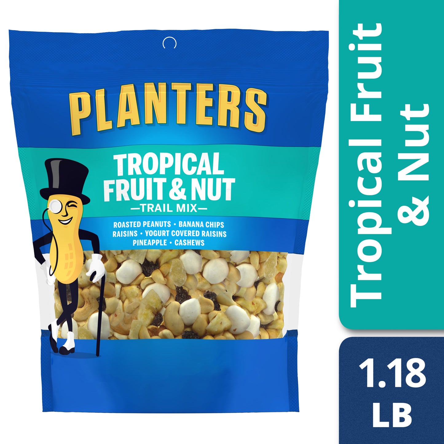 Planters Nut Trail Mix With Fruit; 1.187 Pound; 6 Per Case