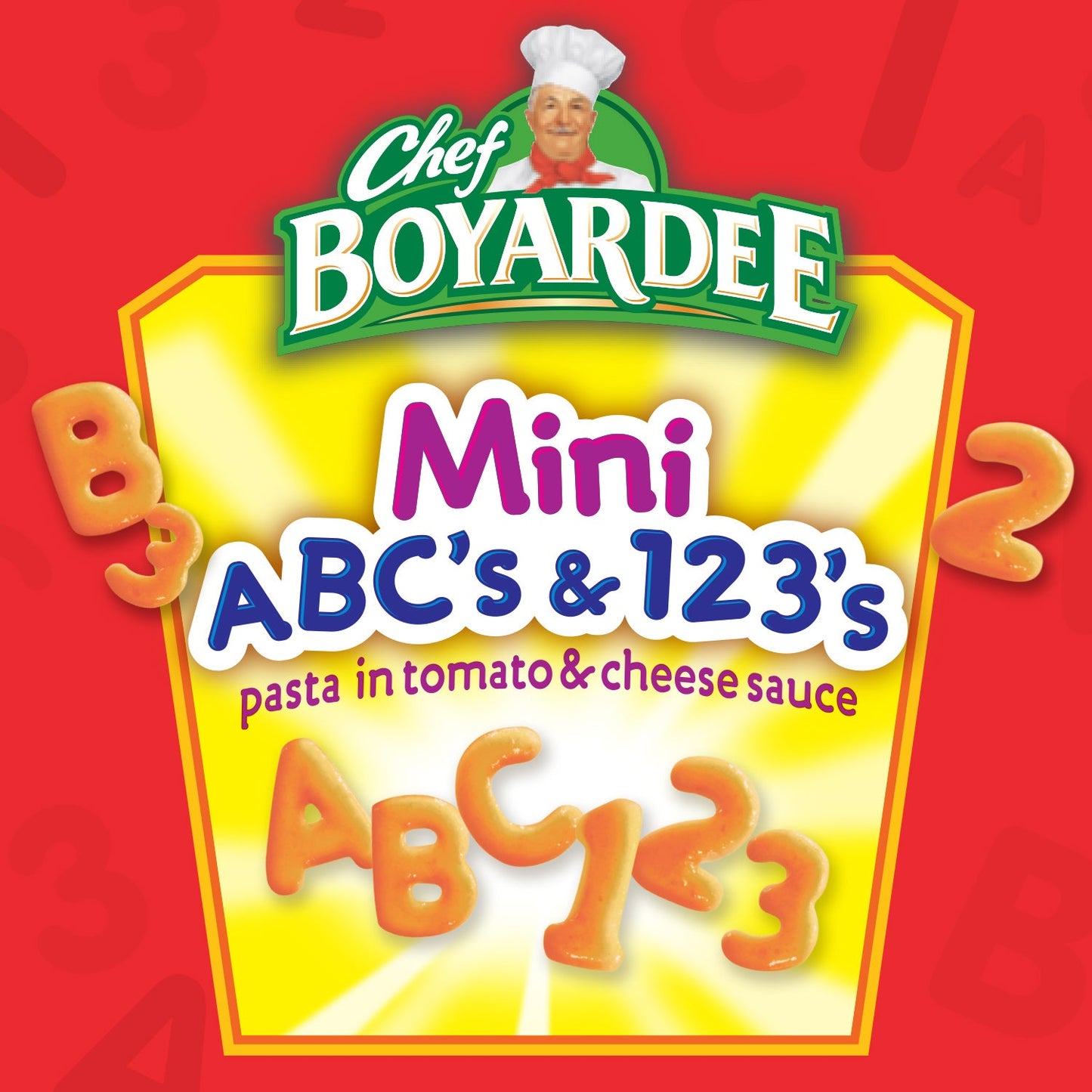 Chef Boyardee Abcs And 123S In Sauce; 15 Ounces; 12 Per Case - High Mart Wholesale