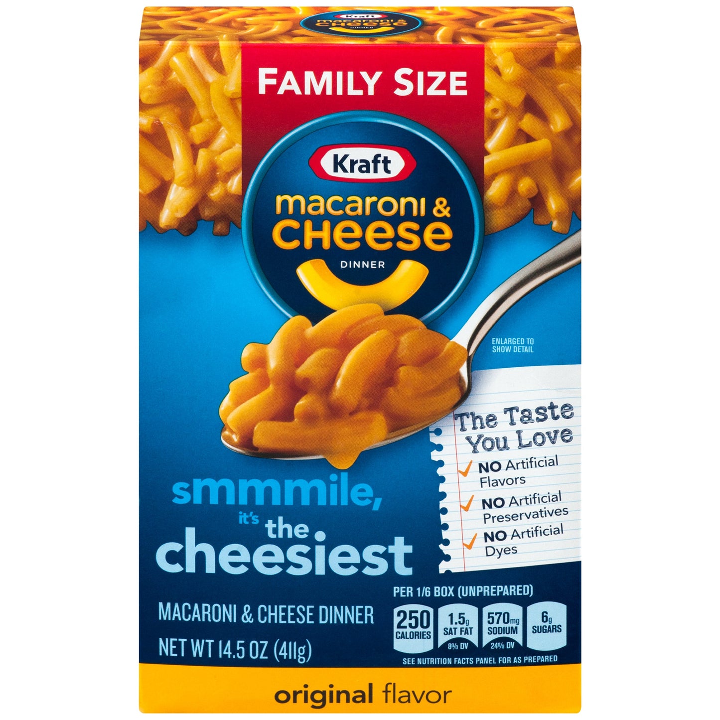 Kraft Entree Macaroni & Cheese Twin Dinner; 14.5 Ounces; 24 Per Case