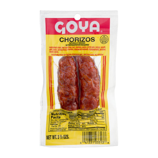 Goya Chorizo Original; 3.5 Ounces; 16 Per Case