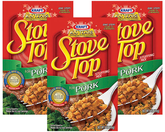 Stove Top Stuffers Stove Top Pork; 6 Ounces; 12 Per Case - High Mart Wholesale